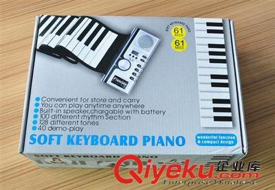 61鍵加厚鍵盤(pán)手卷鋼琴 便攜式學(xué)生練習(xí)軟琴的完美選擇